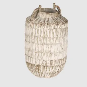 Slate Vase Off White by Florabelle Living, a Vases & Jars for sale on Style Sourcebook
