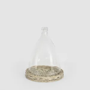 Grove Cloche Small Grey Wash by PERFECT PIECES, a Vases & Jars for sale on Style Sourcebook