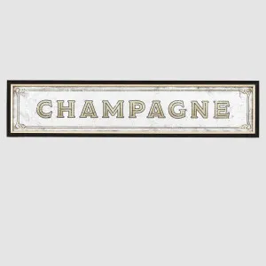 Champagne Mirror 22 X 97cm by Gallery Home, a Mirrors for sale on Style Sourcebook