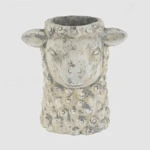 Molly Sheep Planter Cream by Florabelle Living, a Statues & Ornaments for sale on Style Sourcebook