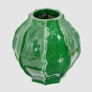 Verde Ceramic Vase Large by Florabelle Living, a Vases & Jars for sale on Style Sourcebook