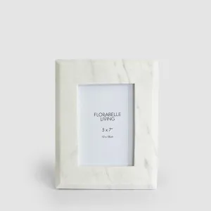 Cici 5 x 7" Photo Frame Marble by Florabelle Living, a Prints for sale on Style Sourcebook