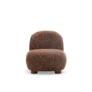 Swell Occasional Chair - [ Eros Cinnamon ] by Ellison Studios, a Chairs for sale on Style Sourcebook