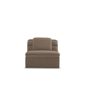 Float 1.5 Seat Armless Modular Piece - [ Avalon Fawn ] by ELLISON STUDIOS., a Sofas for sale on Style Sourcebook