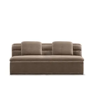 Float 3 Seat Armless Modular Piece - [ Avalon Fawn ] by ELLISON STUDIOS., a Sofas for sale on Style Sourcebook