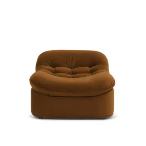 Glove Occasional Chair - [ Malibu Cognac ] by Ellison Studios, a Chairs for sale on Style Sourcebook