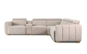 Davis 6 pce corner recliner lounge by Focus On Furniture, a Sofas for sale on Style Sourcebook