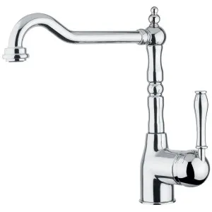Armando Vicario Provincial Single Lever Kitchen Mixer Tap Chrome PALAIS-LF by Armando Vicario, a Kitchen Taps & Mixers for sale on Style Sourcebook