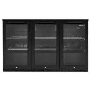 Husky 307L Triple Door Outdoor Beverage Fridge Black ALFC3BLK840ELB by Husky, a Refrigerators, Freezers for sale on Style Sourcebook