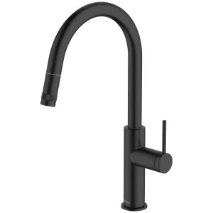 Abey Poco Pull Out Kitchen Mixer Tap Black 6K1-B-LF by Abey, a Kitchen Taps & Mixers for sale on Style Sourcebook