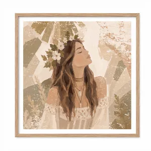 Aligned With Nature (square) by Boho Art and Styling, a Prints for sale on Style Sourcebook