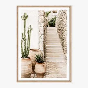 Mediterranean Courtyard by Boho Art and Styling, a Prints for sale on Style Sourcebook