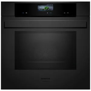Siemens iQ700 60cm Pyrolytic Oven with Microwave Matte Black HM976GMM1 by Siemens, a Ovens for sale on Style Sourcebook