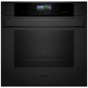Siemens iQ700 60cm Pyrolytic Oven Matte Black HB976GMM1 by Siemens, a Ovens for sale on Style Sourcebook