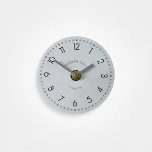 Thomas Kent Tumbler Mantel Clock 4" Smoke by Gallery Home, a Clocks for sale on Style Sourcebook