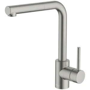 Abey Lucia Side Lever Pull Out Mixer Brushed Nickel 3K6-BN-LF by Abey, a Kitchen Taps & Mixers for sale on Style Sourcebook