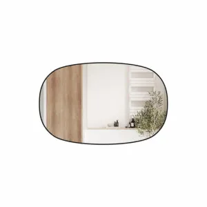 Valmont Horizontal 1100mm - Matte Black by Aulic, a Illuminated Mirrors for sale on Style Sourcebook