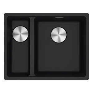 Franke Maris Granite One and a Half Bowl, 340-150mm, Topmount, Left Hand, Onyx by Franke, a Kitchen Sinks for sale on Style Sourcebook