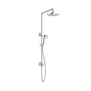 Hansgrohe Croma Select E Showerpipe 180 2jet EcoSmart Reno Chrome by Hansgrohe, a Shower Heads & Mixers for sale on Style Sourcebook