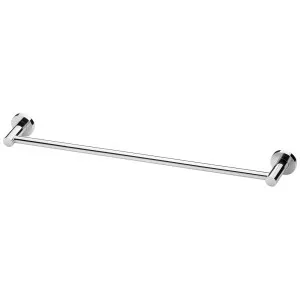 Phoenix Radii Single Towel Rail 600mm Round Plate Chrome by PHOENIX, a Towel Rails for sale on Style Sourcebook