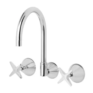 Phoenix Ivy Wall Sink Set Chrome by PHOENIX, a Kitchen Sinks for sale on Style Sourcebook