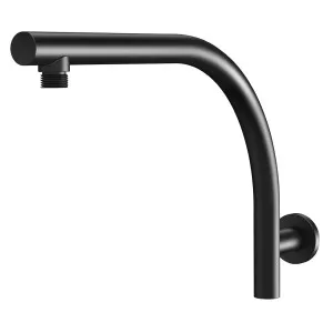 Phoenix Rush High-Rise Shower Arm Matte Black by PHOENIX, a Shower Heads & Mixers for sale on Style Sourcebook
