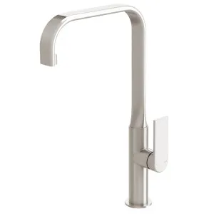Phoenix Teel Sink Mixer Squareline Brushed Nickel by PHOENIX, a Kitchen Taps & Mixers for sale on Style Sourcebook
