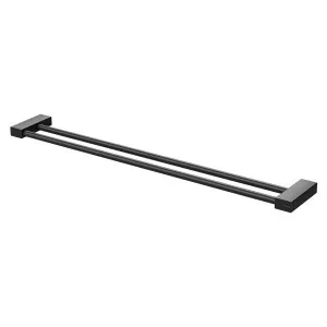 Phoenix Lexi MKII Double Towel Rail 800mm Matte Black by PHOENIX, a Towel Rails for sale on Style Sourcebook