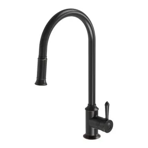 Phoenix Nostalgia Pull Out Sink Mixer Antique Black by PHOENIX, a Kitchen Taps & Mixers for sale on Style Sourcebook
