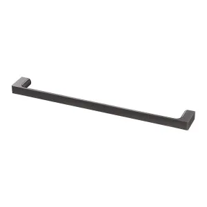 Phoenix Gloss Single Towel Rail 600mm Brushed Carbon by PHOENIX, a Towel Rails for sale on Style Sourcebook