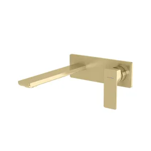 Phoenix Gloss MKII Switchmix Wall Basin / Bath Mixer Set Fit-Off Kit Brushed Gold by PHOENIX, a Bathroom Taps & Mixers for sale on Style Sourcebook