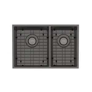 Phoenix 4000 Series 1 and 3/4 Left Hand Bowl Sink Brushed Carbon by PHOENIX, a Kitchen Sinks for sale on Style Sourcebook