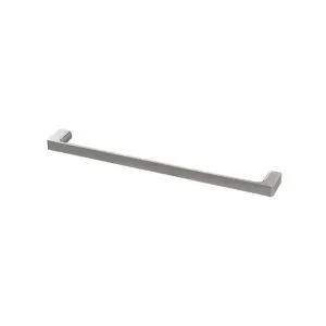 Phoenix Gloss Single Towel Rail 600mm Brushed Nickel by PHOENIX, a Towel Rails for sale on Style Sourcebook