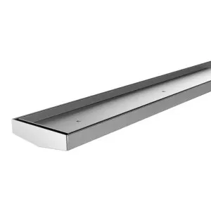 Phoenix V Channel Drain TI 100 x 1215mm Outlet 90mm Stainless Steel by PHOENIX, a Bathroom Fixtures for sale on Style Sourcebook