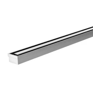 Phoenix Flat Slimline Channel Drain 30x900mm Outlet 65mm Stainless Steel by PHOENIX, a Bathroom Fixtures for sale on Style Sourcebook