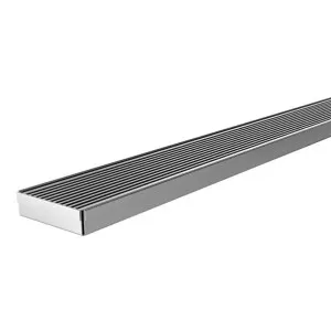 Phoenix Flat Channel Drain HG 75 x 900mm Outlet 45mm Stainless Steel by PHOENIX, a Bathroom Fixtures for sale on Style Sourcebook
