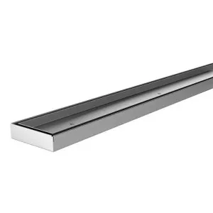 Phoenix Flat Channel Drain TI 75 x 600mm Outlet 45mm Stainless Steel by PHOENIX, a Bathroom Fixtures for sale on Style Sourcebook