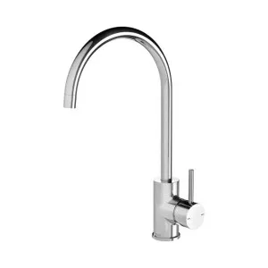 Phoenix Pina Sink Mixer 200mm Gooseneck Chrome by PHOENIX, a Kitchen Taps & Mixers for sale on Style Sourcebook