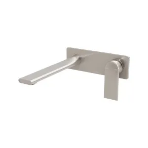 Phoenix Teel SwitchMix Wall Basin / Bath Mixer Set 200mm Fit-Off Kit Brushed Nickel by PHOENIX, a Bathroom Taps & Mixers for sale on Style Sourcebook