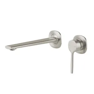 Phoenix Vask SwitchMix Wall Basin/Bath Mixer Set Brushed Nickel (Complete Kit) by PHOENIX, a Bathroom Taps & Mixers for sale on Style Sourcebook