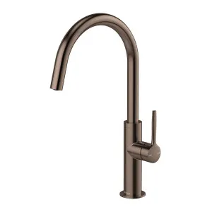 Phoenix Vask Sink Mixer 190mm Brushed Bronze by PHOENIX, a Kitchen Taps & Mixers for sale on Style Sourcebook