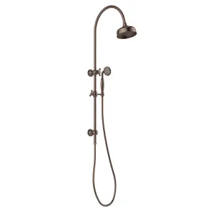 Phoenix Cromford Twin Shower Brushed Bronze by PHOENIX, a Shower Heads & Mixers for sale on Style Sourcebook