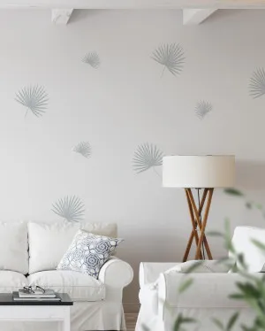 Boho Palm Leaves Decal Set by oliveetoriel.com, a Wallpaper for sale on Style Sourcebook