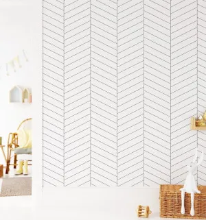 Classics: Irregular Lines Wallpaper by oliveetoriel.com, a Wallpaper for sale on Style Sourcebook