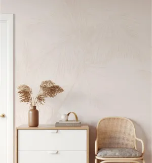 The Palms Wallpaper In Sand by oliveetoriel.com, a Wallpaper for sale on Style Sourcebook