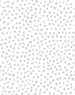 Gigi's Dots Wallpaper in Grey by oliveetoriel.com, a Wallpaper for sale on Style Sourcebook