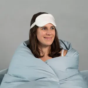 Beautysilks Eye Mask - Silk, Chocolate - Canningvale by Canningvale_Beautysilks, a Sheets for sale on Style Sourcebook