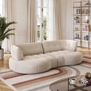 ALIZEE - Upholstered 4 Seater Fabric Sofa by European Lifestyle, a Sofas for sale on Style Sourcebook