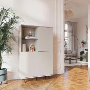 AGNES - 3 Door Buffet with Metal Legs by European Lifestyle, a Sideboards, Buffets & Trolleys for sale on Style Sourcebook