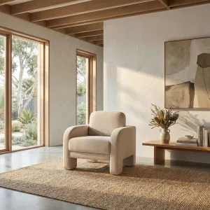 BRAGA - Velvet Armchair by European Lifestyle, a Chairs for sale on Style Sourcebook
